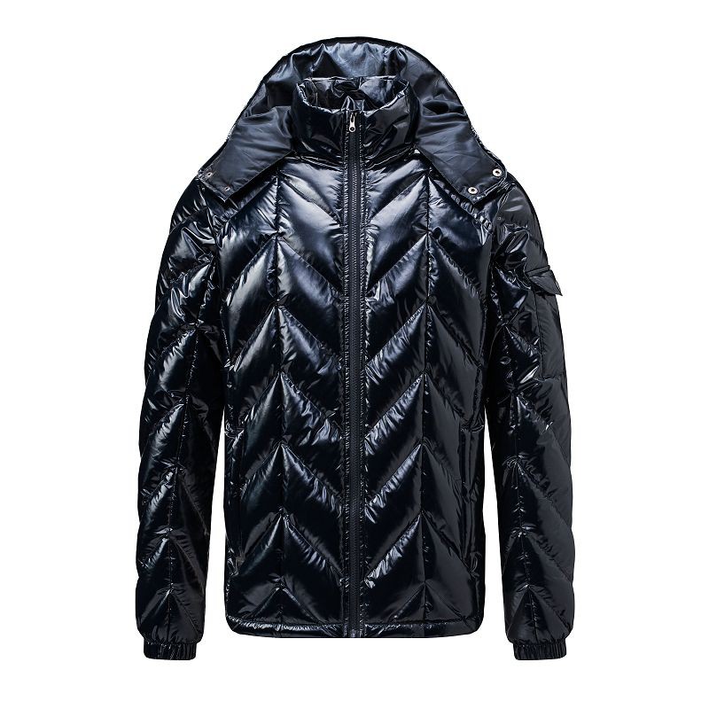 Navy Quilted Riding Jacket